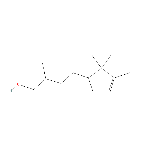 Cấu trúc hoá học của Brahmanol · Chemical structure of Brahmanol