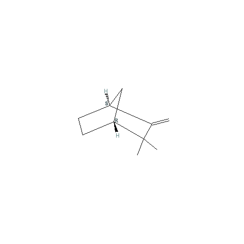 Cấu trúc hoá học của Camphene · Chemical structure of Camphene