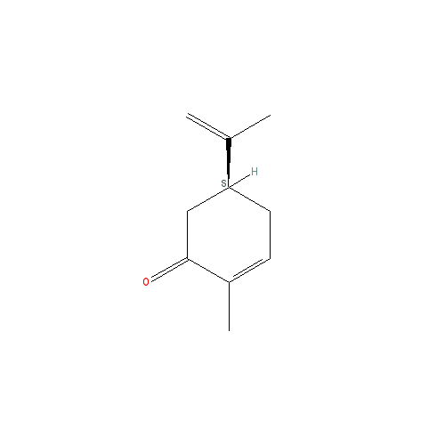 Cấu trúc hoá học của Carvone · Chemical structure of Carvone