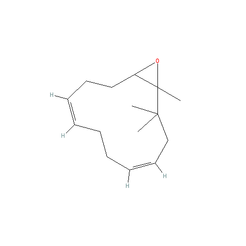 Cấu trúc hoá học của Cedroxyde · Chemical structure of Cedroxyde