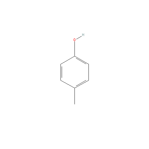 Cấu trúc hoá học của Cresol · Chemical structure of Cresol