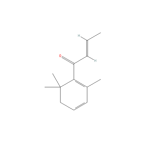 Cấu trúc hoá học của beta-Damascenone · Chemical structure of beta-Damascenone