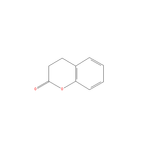 Cấu trúc hoá học của Dihydrocoumarin · Chemical structure of Dihydrocoumarin