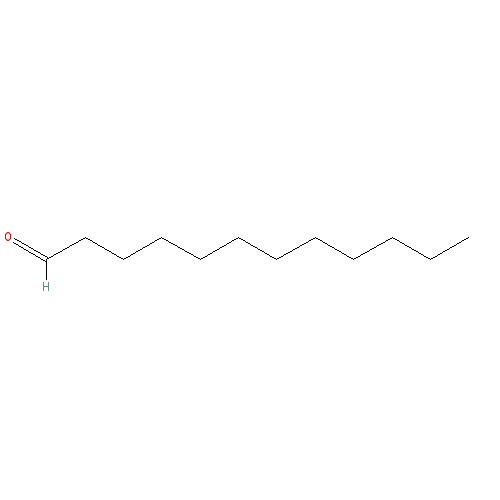 Cấu trúc hoá học của 1-Dodecanal · Chemical structure of 1-Dodecanal