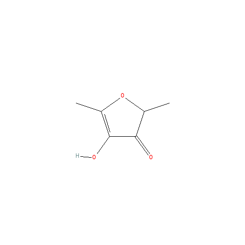 Cấu trúc hoá học của Furaneol · Chemical structure of Furaneol