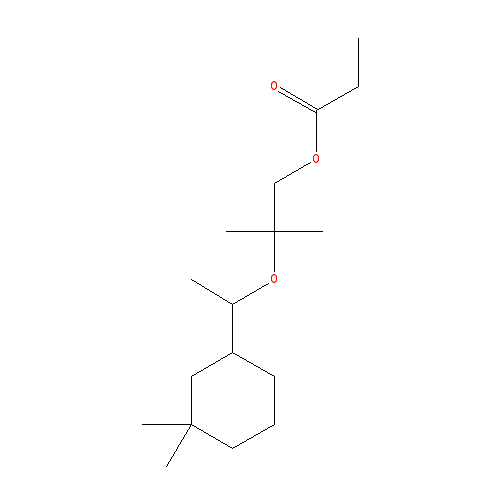 Cấu trúc hoá học của Helvetolide · Chemical structure of Helvetolide