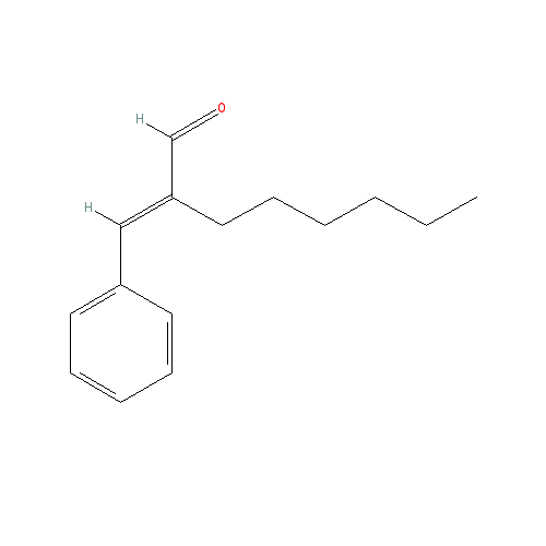 Cấu trúc hoá học của Hexyl cinnamal · Chemical structure of Hexyl cinnamal