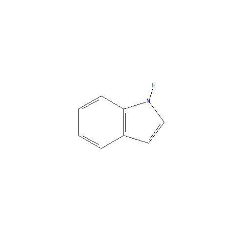 Cấu trúc hoá học của Indole · Chemical structure of Indole