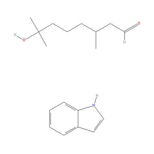 Cấu trúc hoá học của Indolene (Schiff base) · Chemical structure of Indolene (Schiff base)