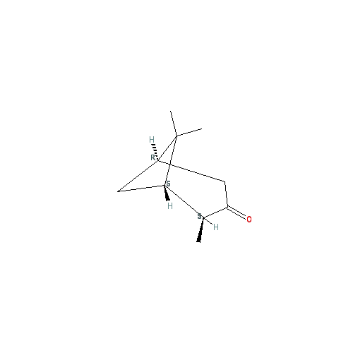 Cấu trúc hoá học của Isopinocamphone · Chemical structure of Isopinocamphone