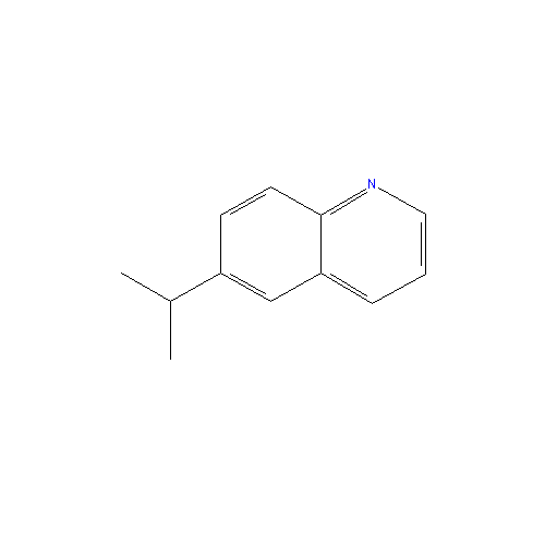 Chemical structure of 6-Isopropylquinoline