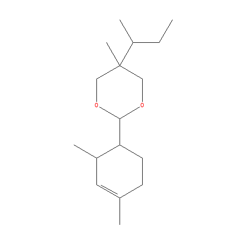 Cấu trúc hoá học của Karanal · Chemical structure of Karanal