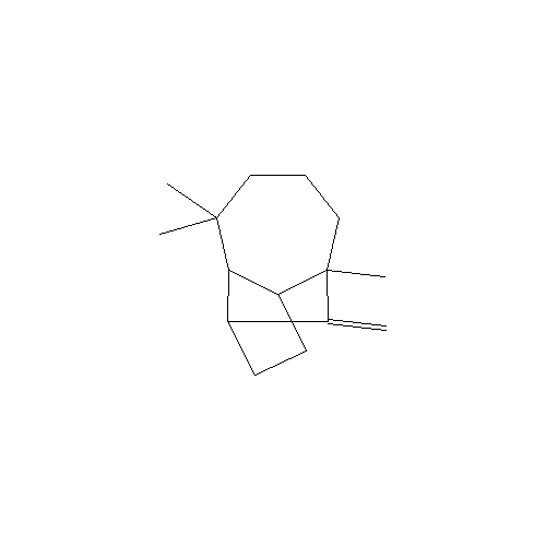 Cấu trúc hoá học của Longifolene · Chemical structure of Longifolene