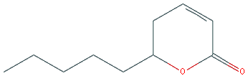 Cấu trúc hoá học của Massoia lactone · Chemical structure of Massoia lactone