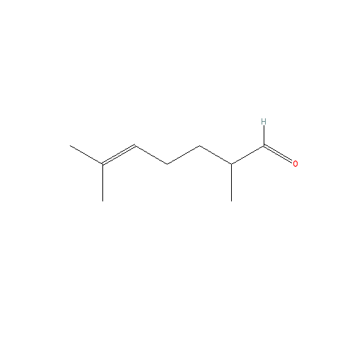 Cấu trúc hoá học của Melonal · Chemical structure of Melonal