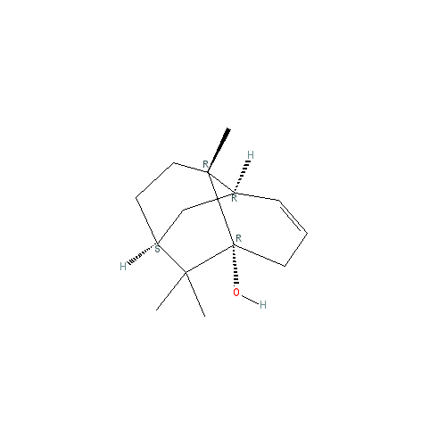 Cấu trúc hoá học của Norpatchoulenol · Chemical structure of Norpatchoulenol