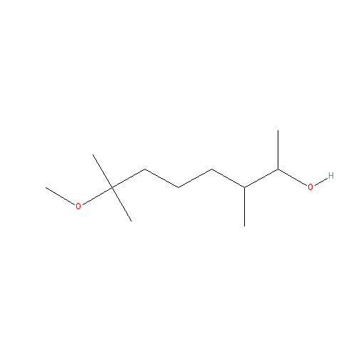 Cấu trúc hoá học của Osyrol · Chemical structure of Osyrol
