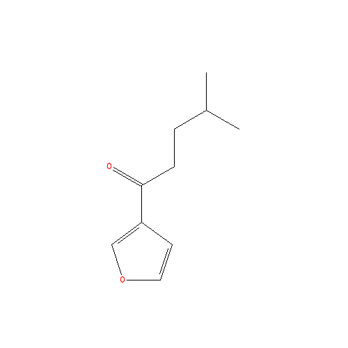 Cấu trúc hoá học của Perilla ketone · Chemical structure of Perilla ketone