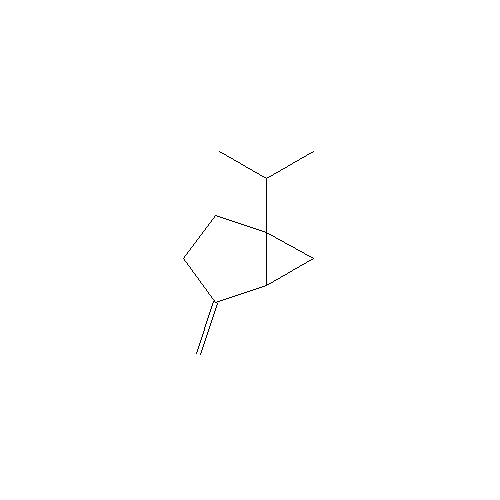 Cấu trúc hoá học của Sabinene · Chemical structure of Sabinene