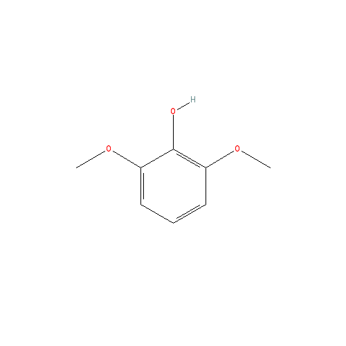 Cấu trúc hoá học của Syringol · Chemical structure of Syringol
