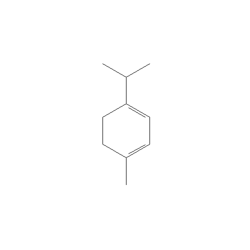Cấu trúc hoá học của α-Terpinene · Chemical structure of α-Terpinene