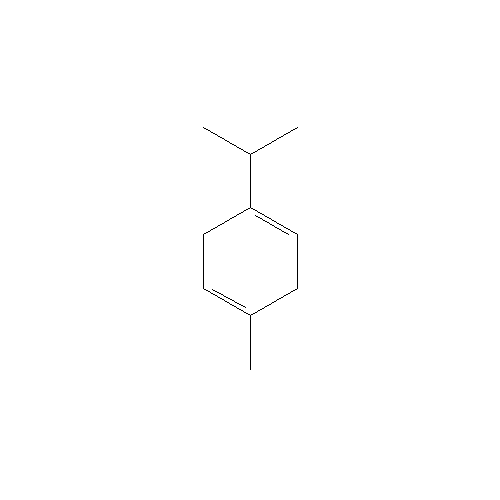 Cấu trúc hoá học của γ-Terpinene · Chemical structure of γ-Terpinene